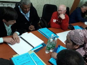 Тренинг на тему: «Укрепление потенциала филиалов НОС РТ по защите прав людей с нарушением зрения».